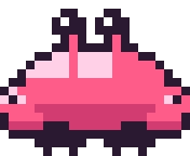 Noob Crab — drawn in NoobPixelSprite